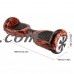 LEQI 6.5 Inch Hoover Board Hoverboard UL Certified Smart Drifting Scooter Skateboard Self-Balancing Two-Wheel Scooter, Female Red   570913957